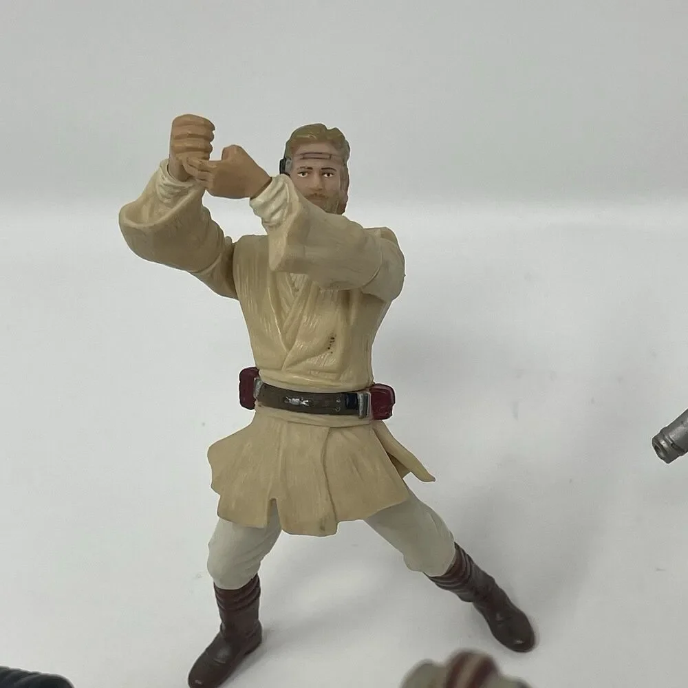 Star Wars Luke Skywalker Figure Lot Han Solo Obi-Wan‎ Anakin 3.75 Hasbro Kenner